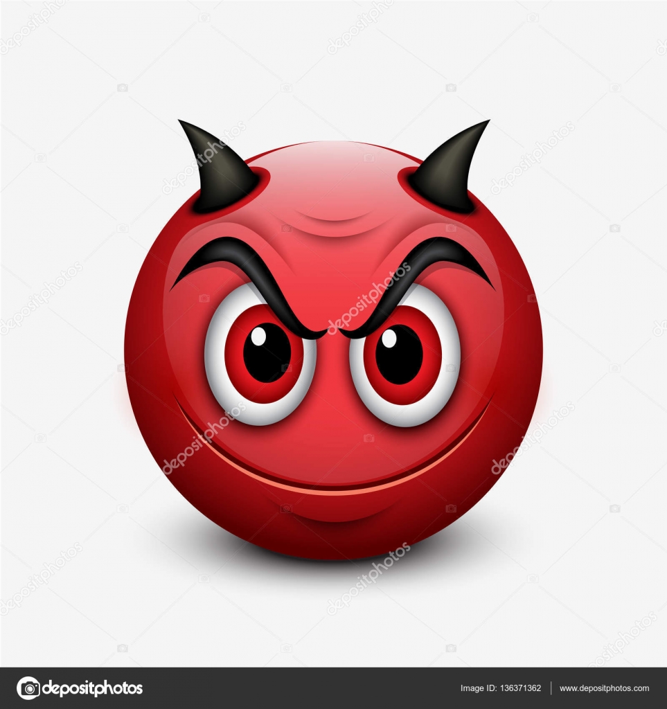 Angry Cat Emoticon Emoji Smiley Vector Illustration Stock