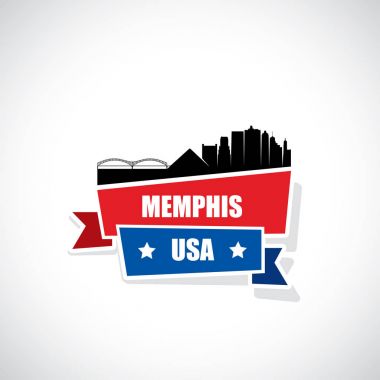 Memphis şehir manzarası