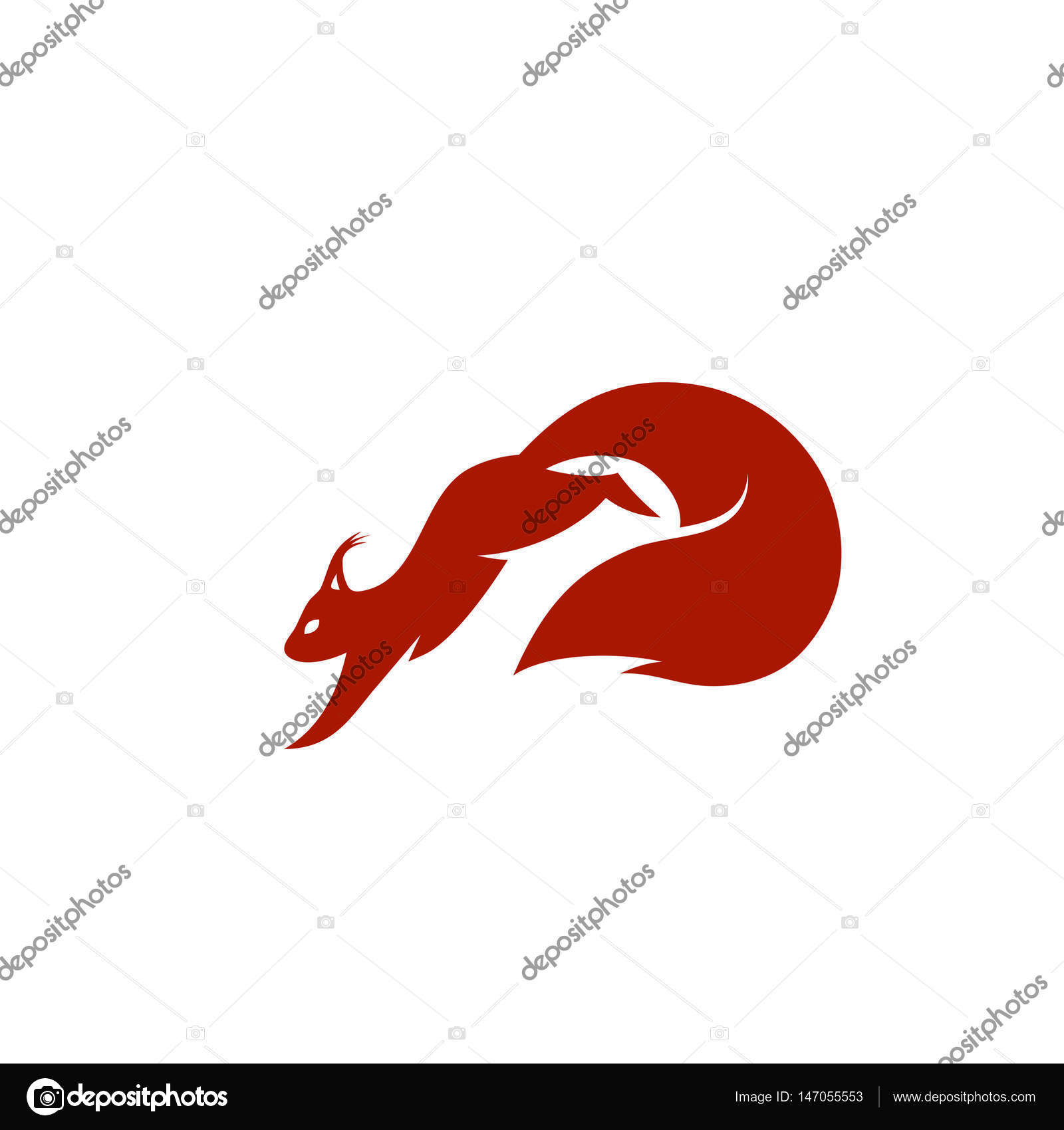 Cartoon squirrel jumping Stock Vector Image by ©I.Petrovic 147055553