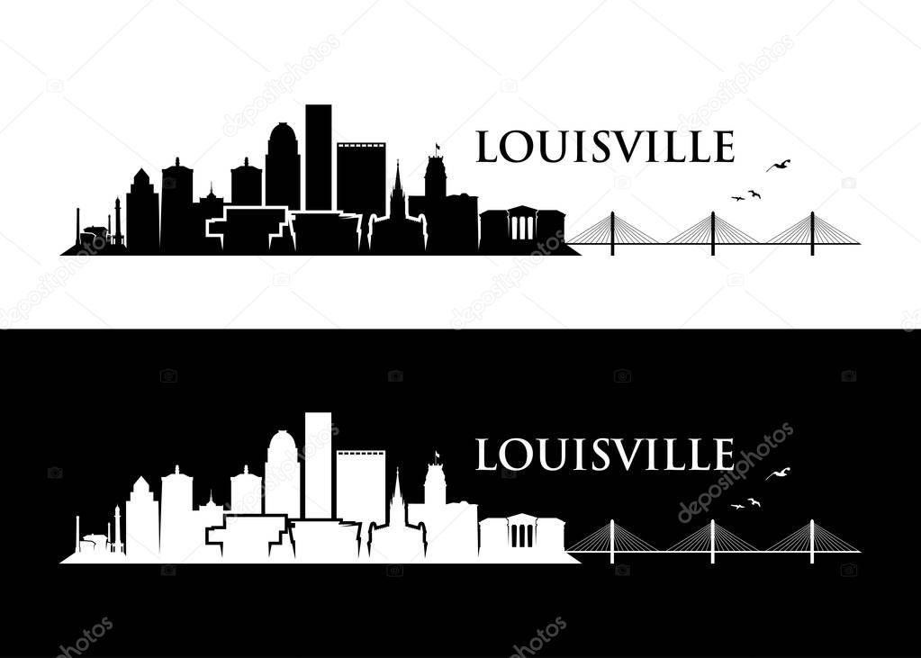 Louisville skyline banners - Kentucky