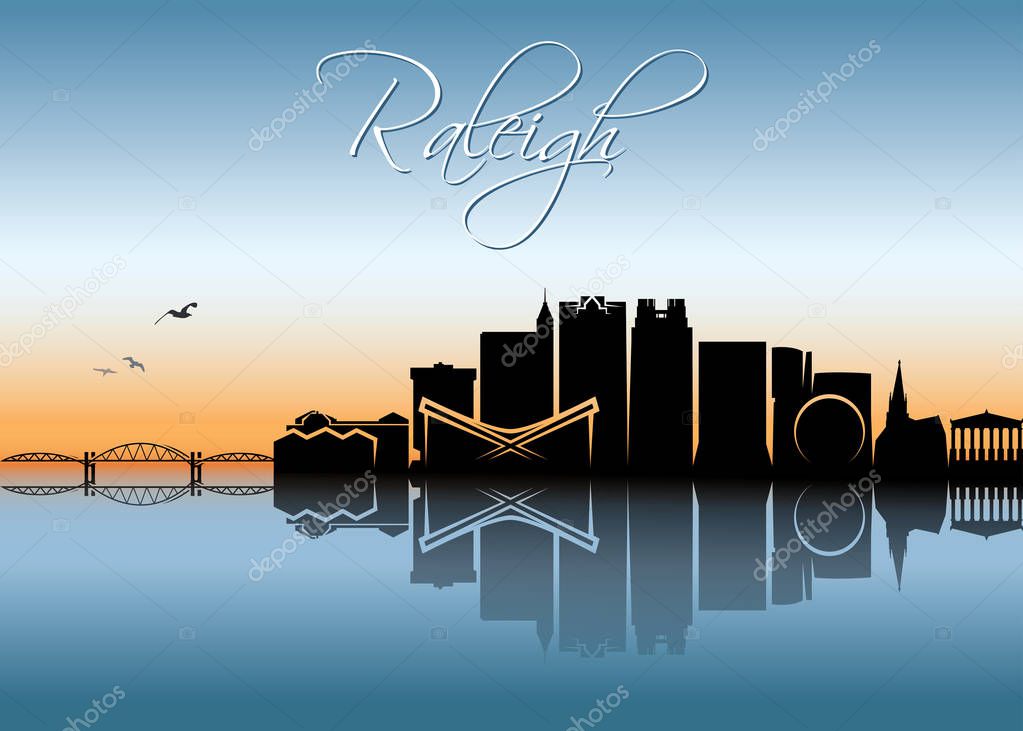Raleigh skyline - North Carolina