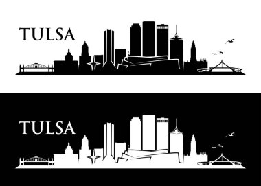 Tulsa şehir manzarası 