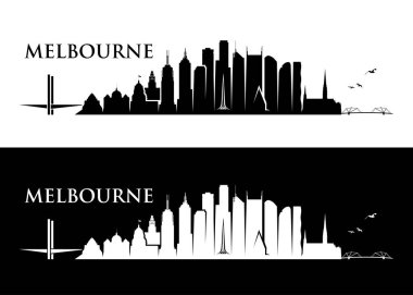 Melbourne manzarası - Avustralya 