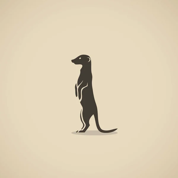 Meerkat web icon — Vector de stoc