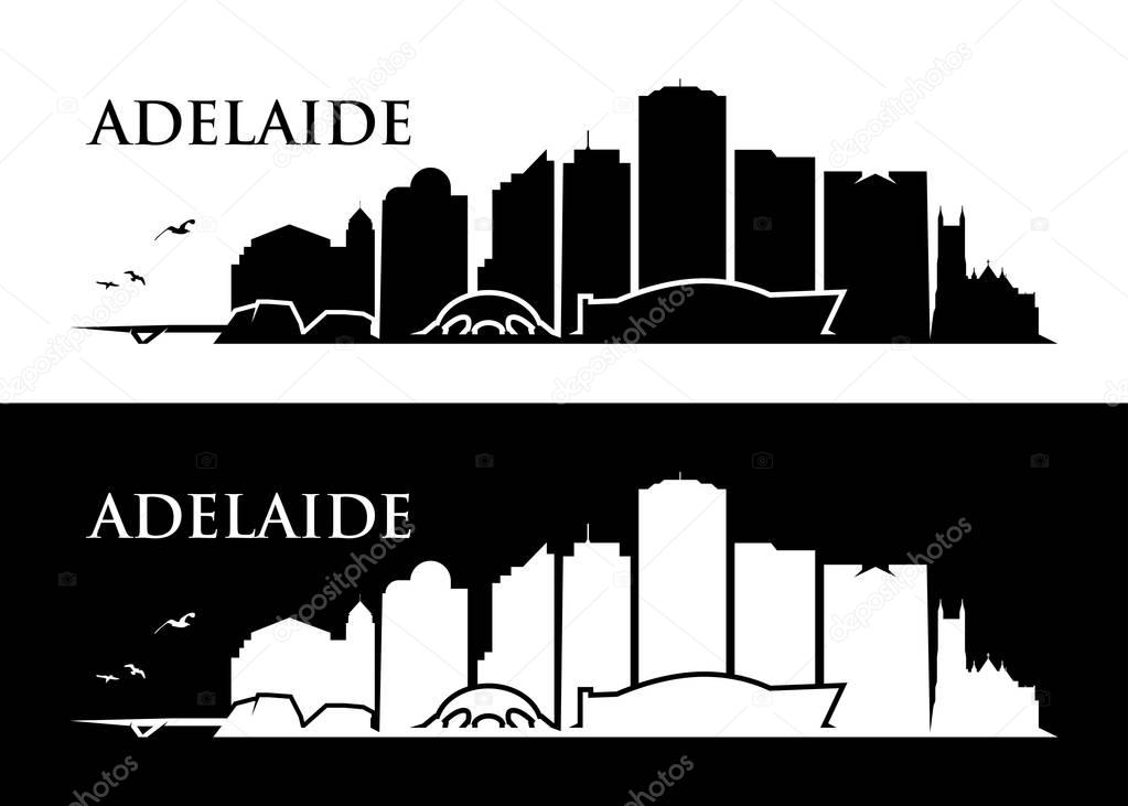 Adelaide skyline icon