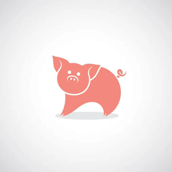 猪平面图标 — 图库矢量图片