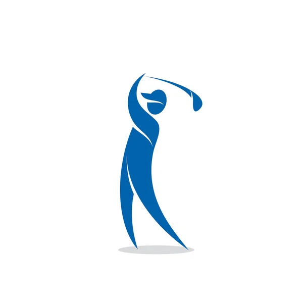Resumo Ilustração do golfe —  Vetores de Stock