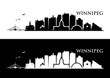 Winnipeg manzarası - Kanada