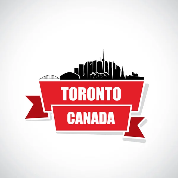 Toronto skyline - Canada — Stock Vector