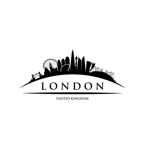 Ontwerp van de skyline van Londen — Stockvector