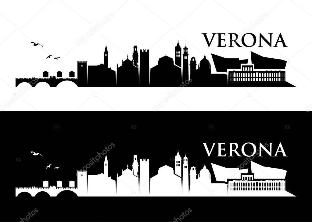 Verona skyline. Italy.
