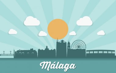 Malaga Skyline tasarımı