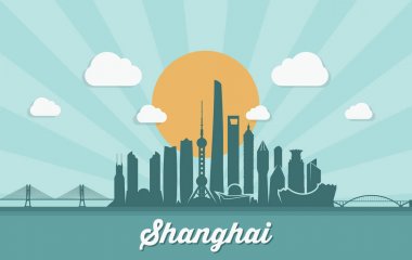 shanghai şehir manzarası 