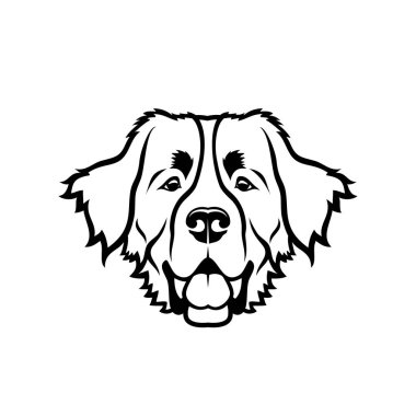 şirin köpek vektör illüstrasyonu 