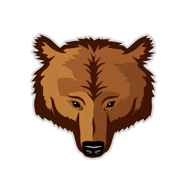 Braunbär-Symbol — Stockvektor