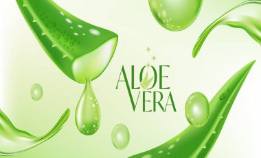 Aloe Vera Kolajen Serum Cilt Bakımı Kozmetik.