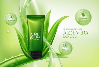 Aloe Vera Kolajen Serum Cilt Bakımı Kozmetik.