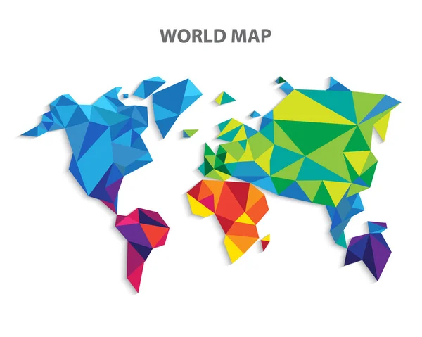 Mapa Mundo Modelo Design Layout Infográfico Ilustração Vetorial — Vetor de Stock