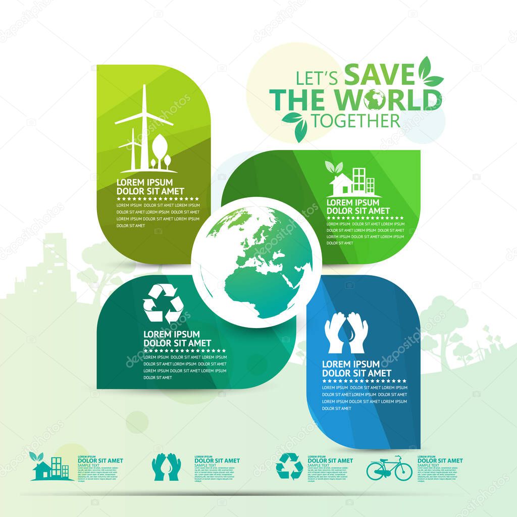 Environment. Let's Save the World Together 