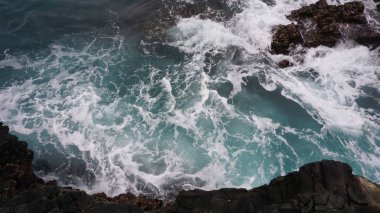 Mavi ile Soyut 'un modern arkaplanı 