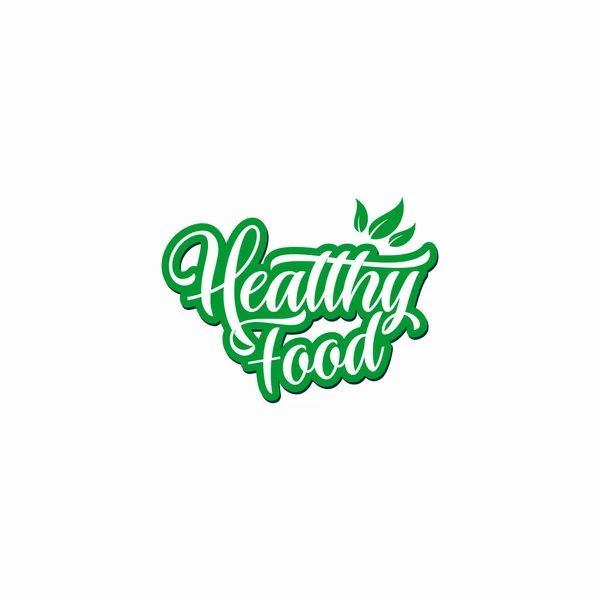 Naturprodukt Schriftzug Logo Etikett Abzeichen Emblem Für Biolebensmittel Produktverpackungen Bauernmarkt — Stockvektor