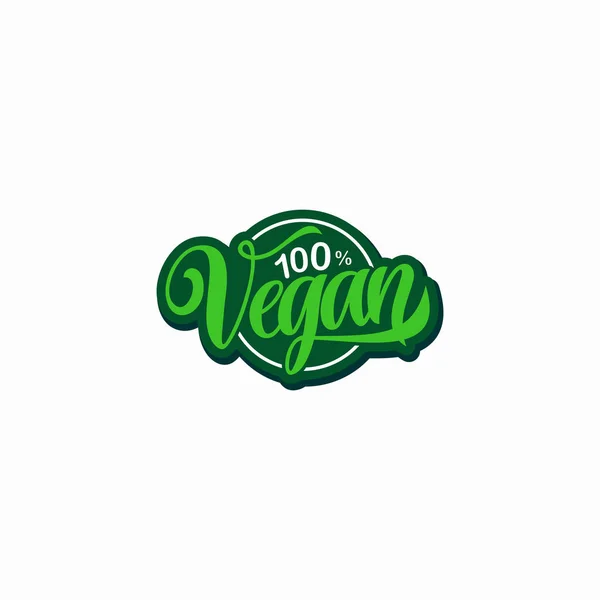Logotipo Etiqueta Distintivo Emblema Producto Natural Para Alimentos Ecológicos Embalaje — Vector de stock