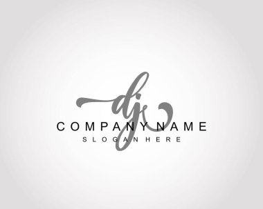İlk imzalı DJ logosu, makyaj, düğün, moda, takım, lüks logo