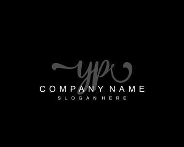 İlk imzalı YP logosu, makyaj, düğün, moda, takım, lüks logo