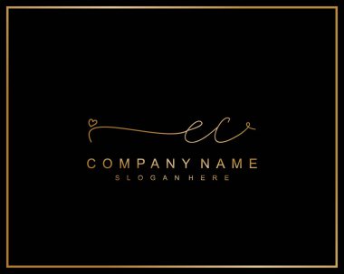 İlk imzalı AK logosu, makyaj, düğün, moda, takım, lüks logo