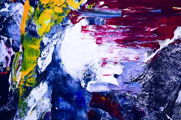 Değişik renklerin rastgele dökülmesi 