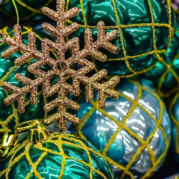 Diverse Decoraties Speelgoed Voor Kerstboom Decoratie Kerstmis Nieuwjaar Viering — Stockfoto