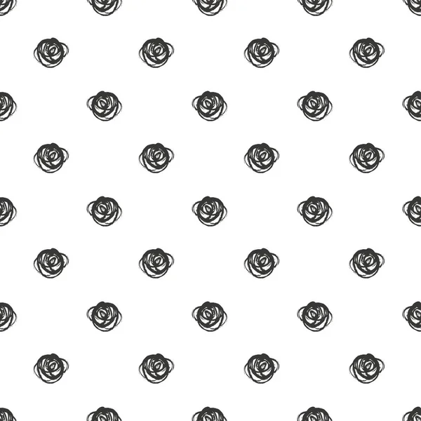 Naadloze patroon. Casual polka dot textuur. Stijlvolle doodle — Stockvector