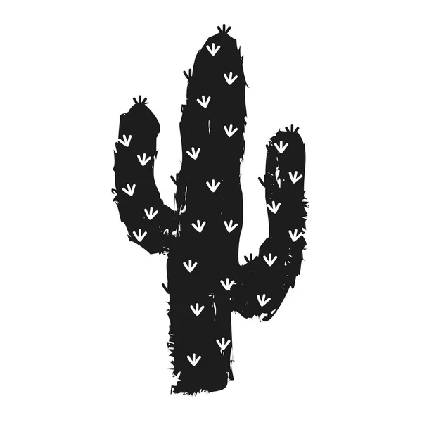 Vektoros illusztráció zamatos kaktusz. — Stock Vector