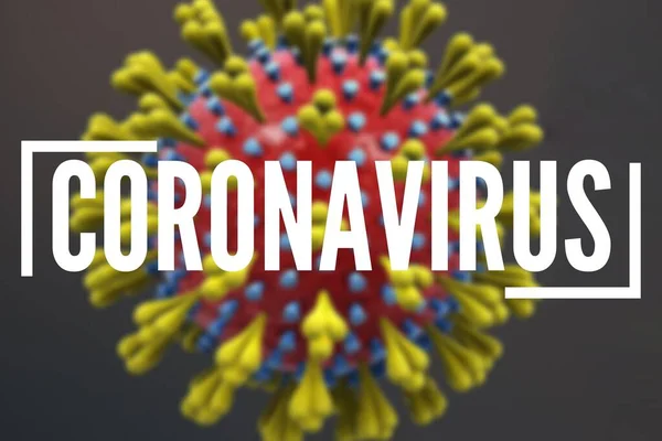 Coronavirus 2019 Ncov Nytt Koronaviruskoncept Som Ansvarigt För Asiatisk Influensa — Stockfoto