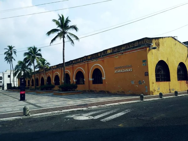 Edifício Antigo Dos Atarazanas Antiga Artilharia Militar Hoje Centro Cultural — Fotografia de Stock