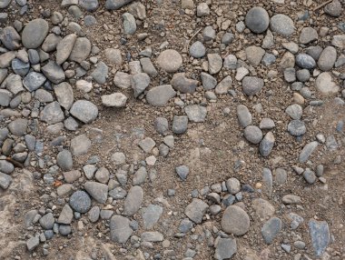 Kahverengi Zemin Yüzeyinde Taşlar, Yerden Doku Arkaplanı