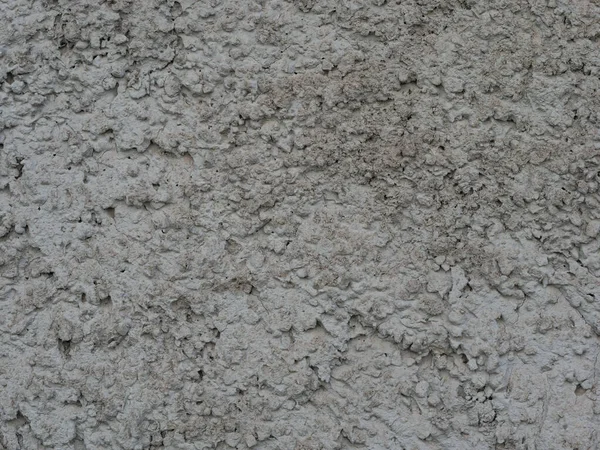 Wall Rough Plaster Gray Wall Surface Background — Stock Photo, Image