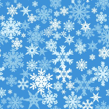 kesintisiz kar taneleri arka plan