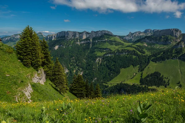 Alpes suíços. Appenzell Innerrhoden . — Fotografia de Stock