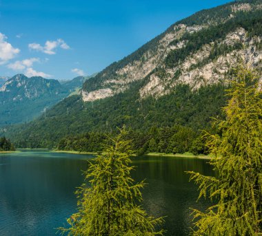 Lake Reintaler in Tirol, Avusturya.