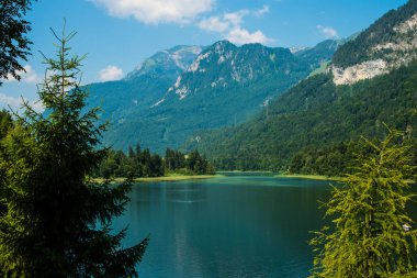 Lake Reintaler in Tirol, Avusturya.