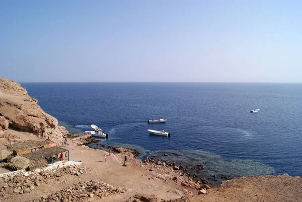 Top view of Bells dive site in Dahab