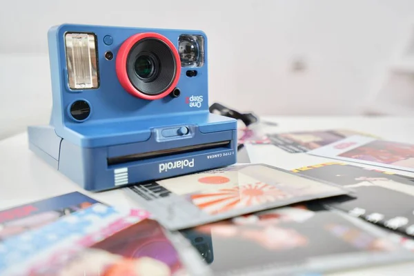 Polaroid OneStep 2 instant photo camera inspired by the hit Netflix original series Stranger Things. Ljubljana / Slovenia, 2019 September 1