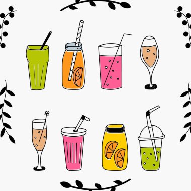 Parti için kokteyller.