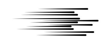 Siyah hız çizgileri