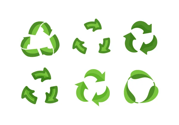 Uniwersalny symbol recyklingu. — Wektor stockowy