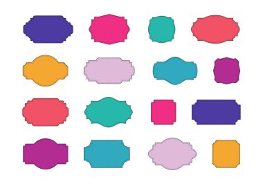 metin çerçeveleri.