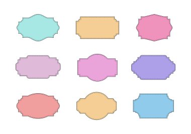 metin çerçeveleri.