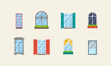 Cam plastik pencereler. 