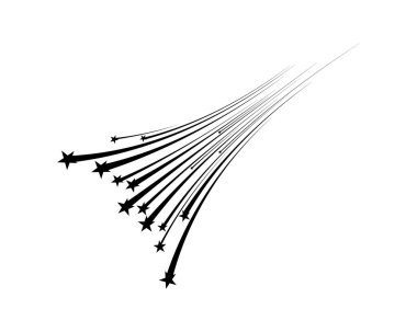 Siyah hız çizgileri